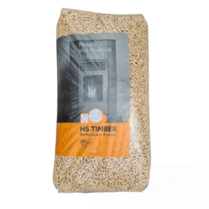 HS Timber naaldhoutpellet EN+A1, zak 15kg, afgehaald