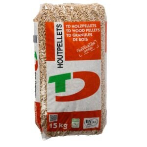 Ten Damme Witte Houtpellets | 100% Naaldhout (66 zakken à 15 kg – inclusief verzending)
