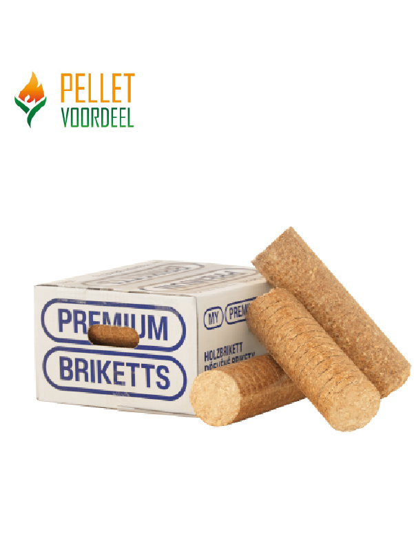 My premium briquettes Wood briquettes