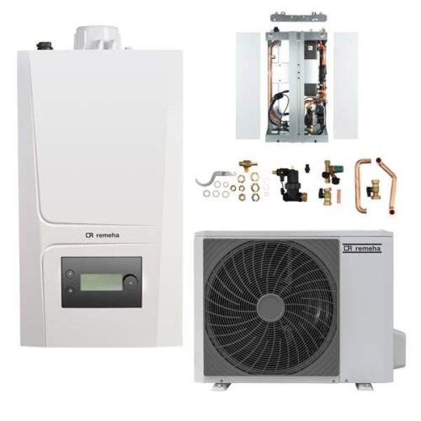 Remeha Elga Ace All-in-one hybride warmtepomp 6kW - CW5 cv-ketel